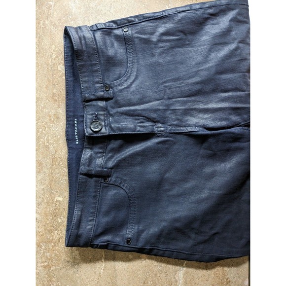 elie tahari waxed low rise pants - Picture 3 of 4